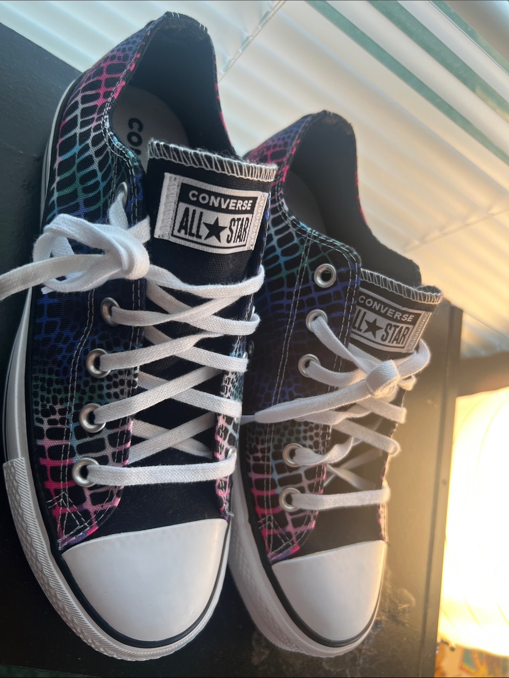 Women's Chuck Taylor All Star Platform Low 'Digital Daze - Size 9 Never Worn